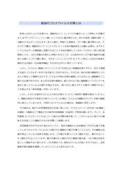 最強のコロナウイルス対策1